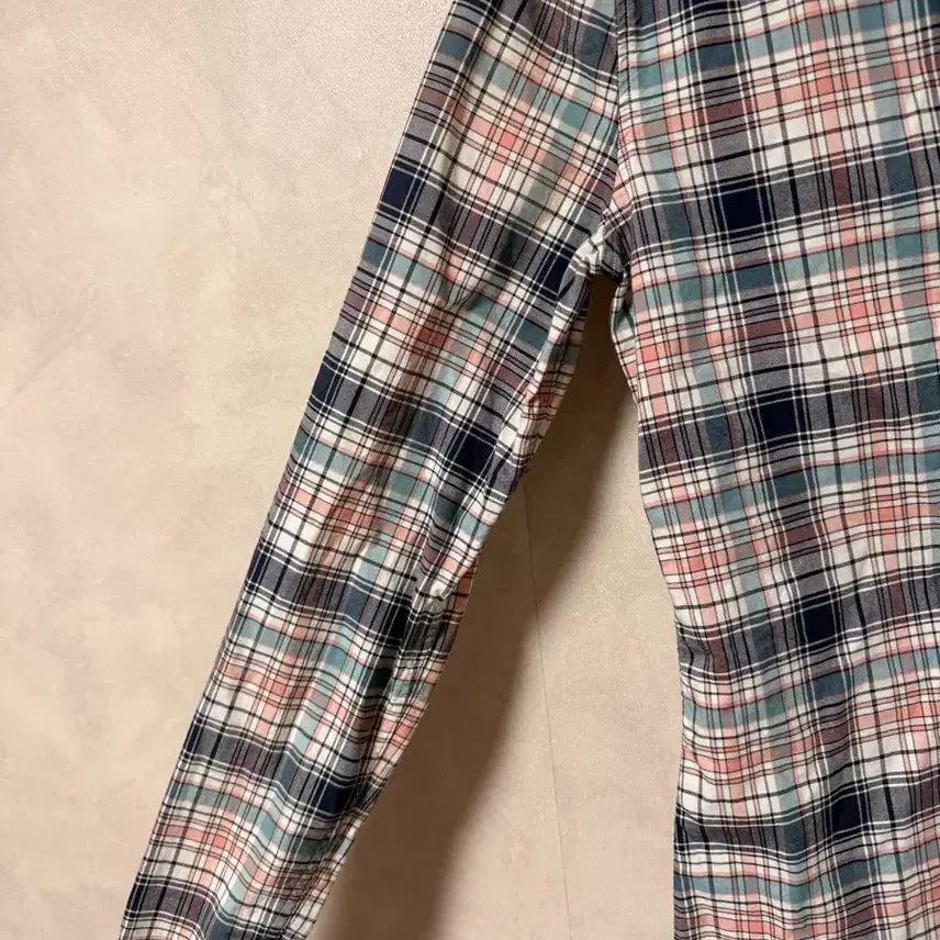 [BUNJANG] Lacoste Check Shirt (Size S) / 라코스테 체크 남방