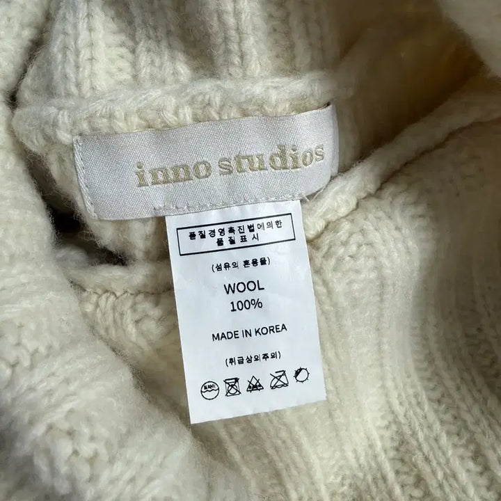 [BUNJANG] Inno Studios Long Knit Vest / Inno Studios 롱 니트 새상품