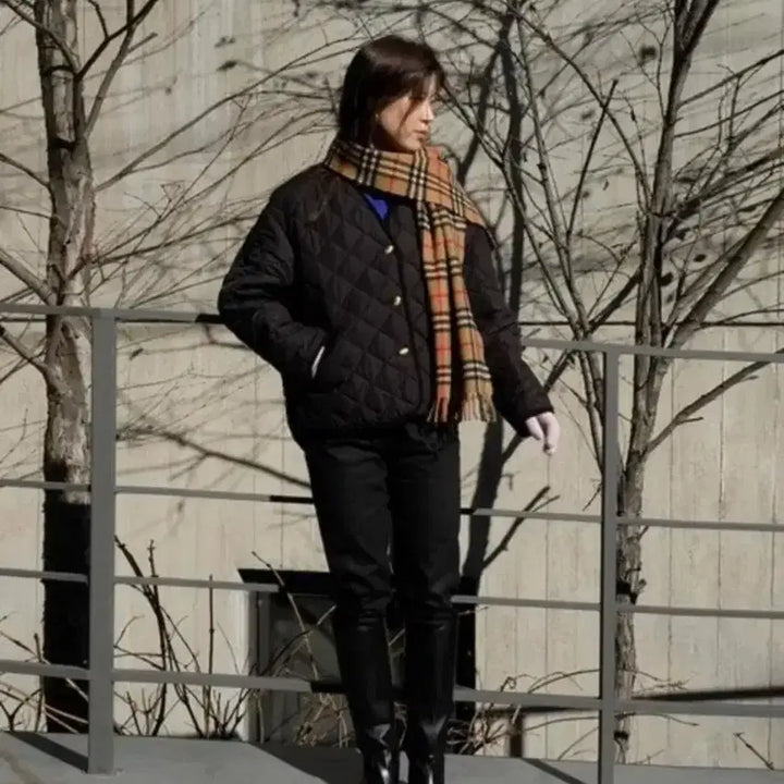 [BUNJANG] Modest Mood Kate Quilted Jacket / 모데스트무드 케이트 퀼팅자켓