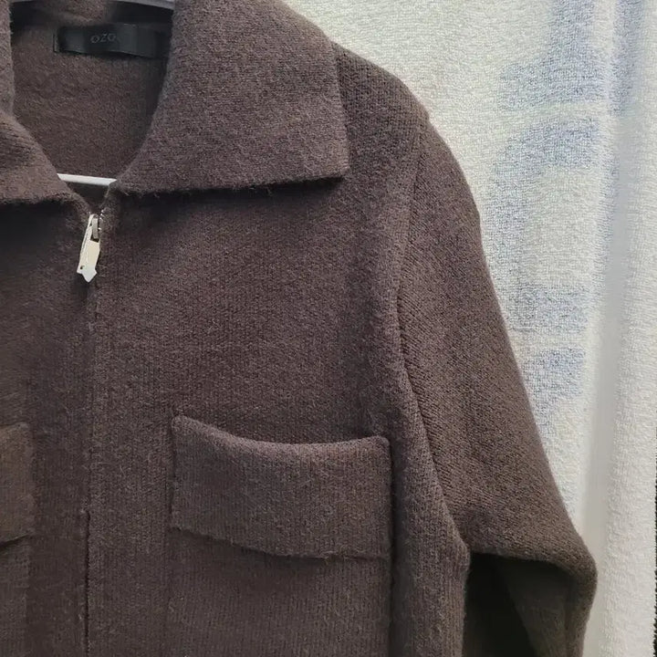 [BUNJANG] OZOC  카라 니트 숏자켓 여성S / OZOC  카라 니트 숏자켓 여성S