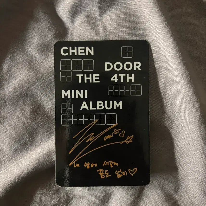 [BUNJANG] EXO Chen Photocard / 엑소 첸 포토카드