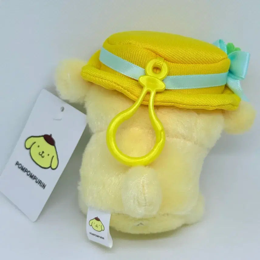 [BUNJANG] Sanrio Pompompurin Plush Keyring / 산리오 폼폼푸린 인형 키링