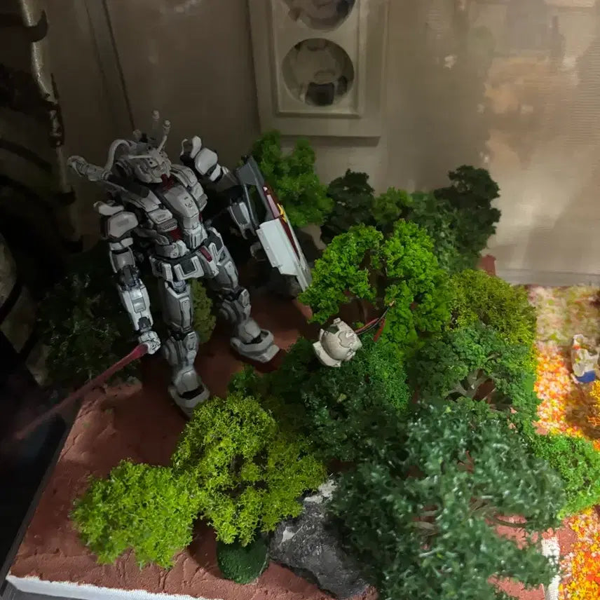 [BUNJANG] Gundam Diorama / 복수의 레퀴엠 건담 디오라마, 더블오 디오라마 판매 합니다.!