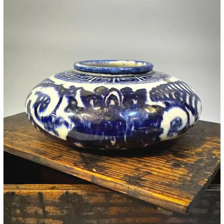 [BUNJANG] Qing Dynasty Blue and White Porcelain Brush Washer / 고대 문방용품 - 청대 청화백자 필세