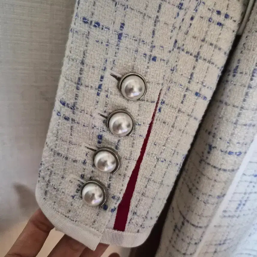 [BUNJANG] JS New York Long Tweed Jacket / JS뉴욕 롱트위드자켓