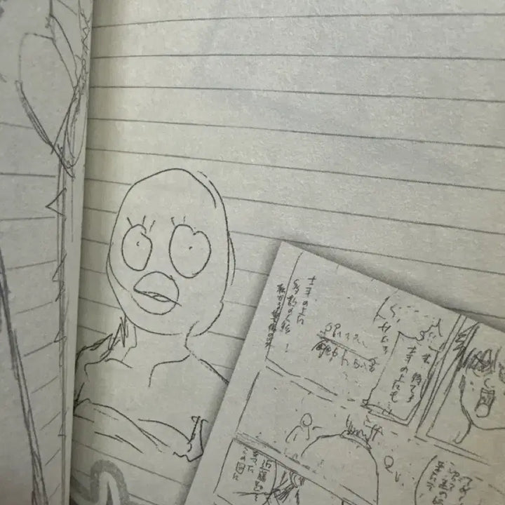 [BUNJANG] Gintama Gintoki Special Edition Notebook / 은혼 한정판 노트 특전 긴토키