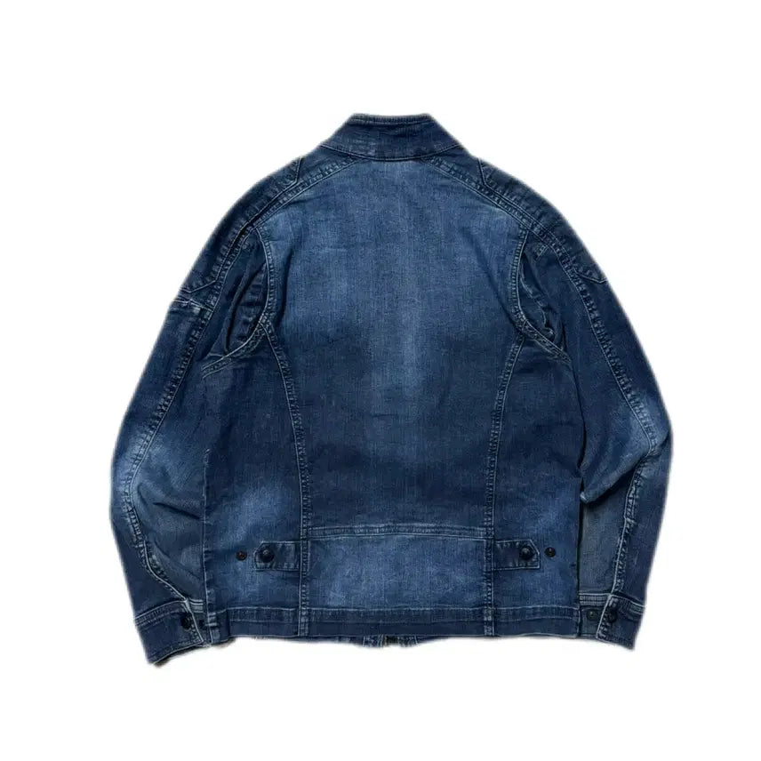 [BUNJANG] Dickies Denim Biker Jacket / 디키즈 데님 바이커자켓 레이싱자켓 워크자켓