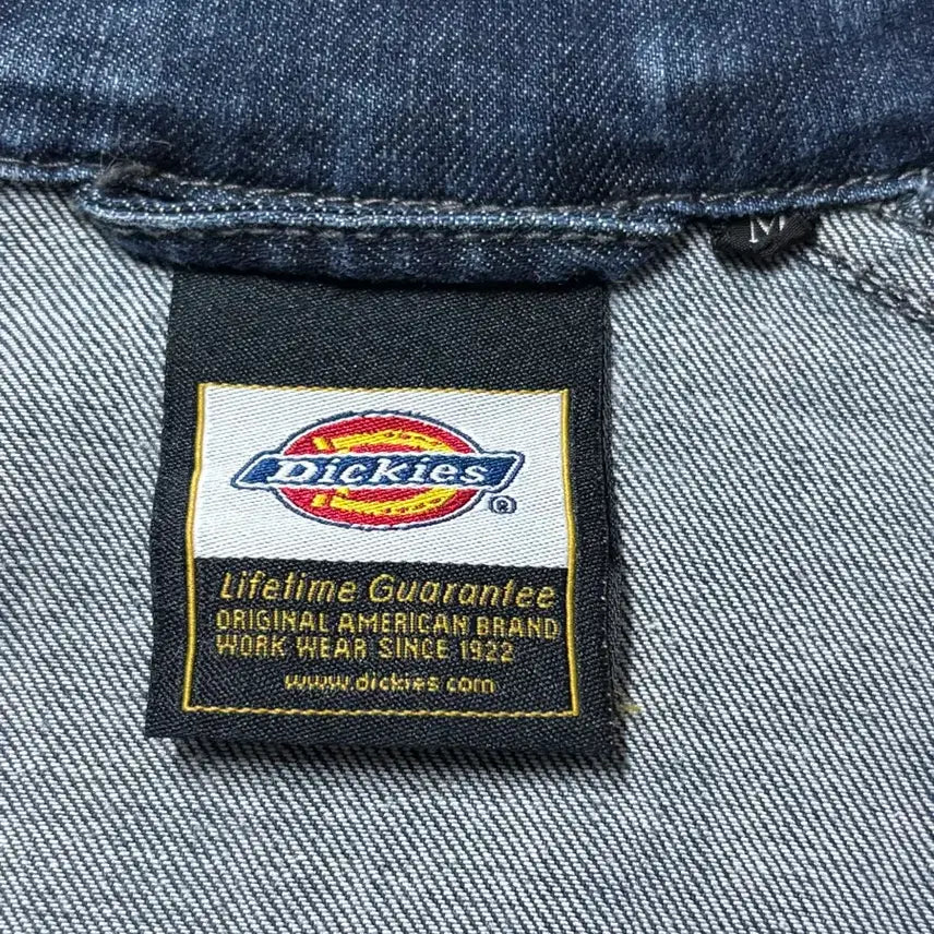 [BUNJANG] Dickies Denim Biker Jacket / 디키즈 데님 바이커자켓 레이싱자켓 워크자켓