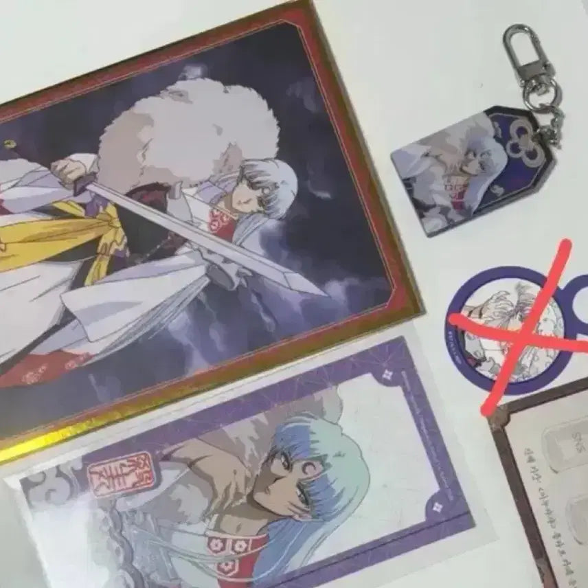 [BUNJANG] InuYasha Collaboration Cafe Sesshomaru / 이누야샤 콜라보 카페 오마케 셋쇼마루