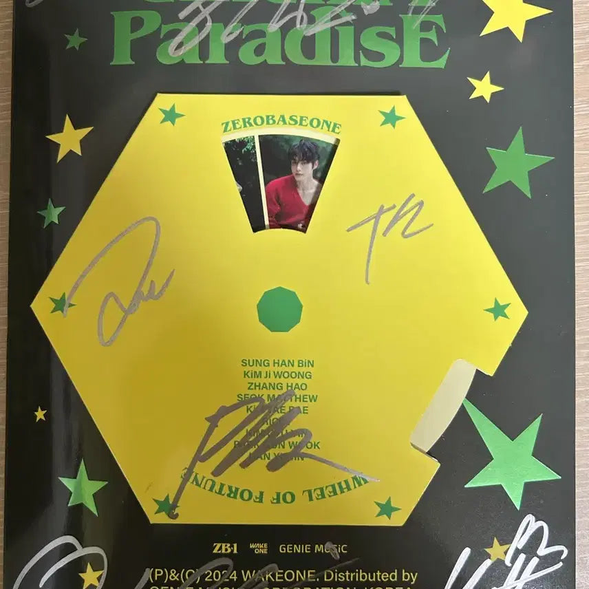 [BUNJANG] ZEROBASEONE Zb1 Signed Album Cinema Paradise Full Set / 제로베이스원 제베원 싸인앨범 팔아요! 풀구성 시네마파라다이스