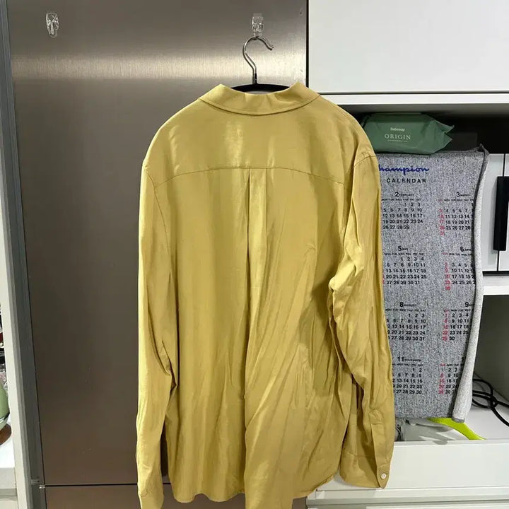 [BUNJANG] COS Yellow Regular Fit Shirt / COS 코스 옐로우 셔츠 레귤러핏