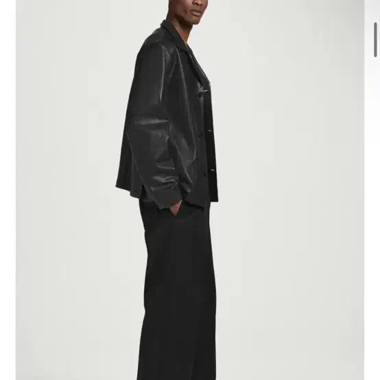 [BUNJANG] COS Relaxed Cotton Wide Leg Trousers / 코스 릴랙스드 코튼 와이드 레그 트라우저