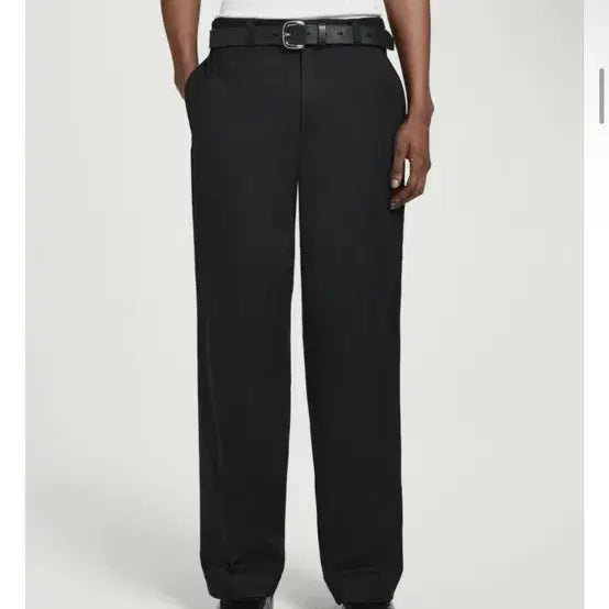 [BUNJANG] COS Relaxed Cotton Wide Leg Trousers / 코스 릴랙스드 코튼 와이드 레그 트라우저