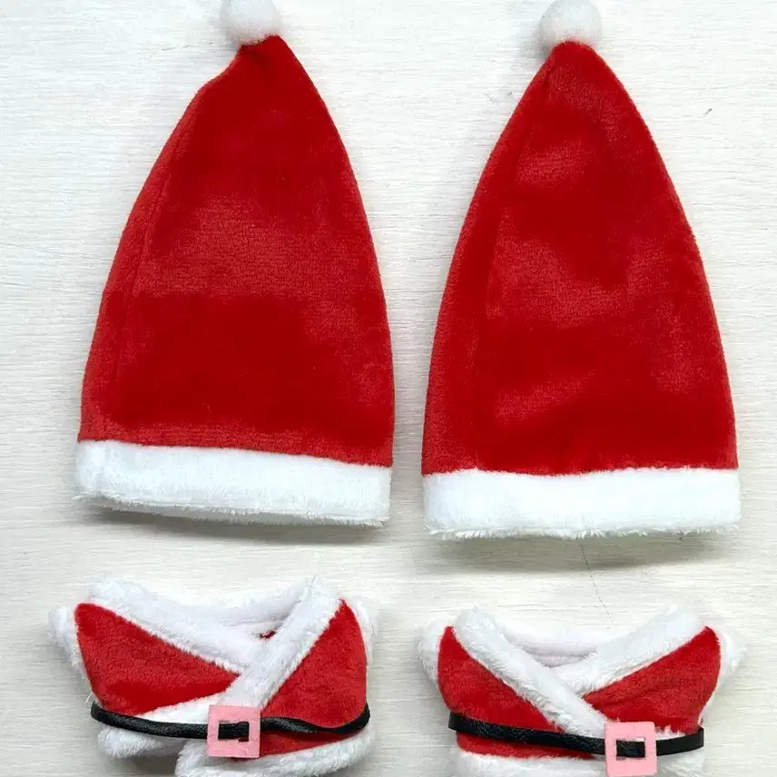 [BUNJANG] Idol 10cm Doll Santa Outfit Bundle Set / 아이돌 10cm 옷 인형 산타옷 일괄 판매