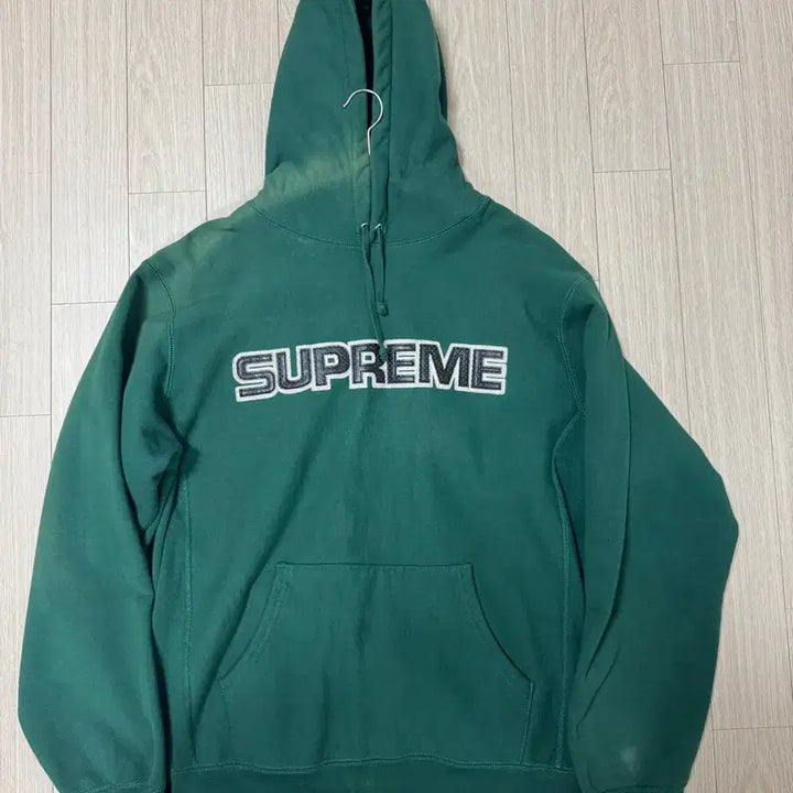 [BUNJANG] Supreme Perforated Leather Hoodie XL / 슈프림 퍼포레이티드 레더 후드 XL