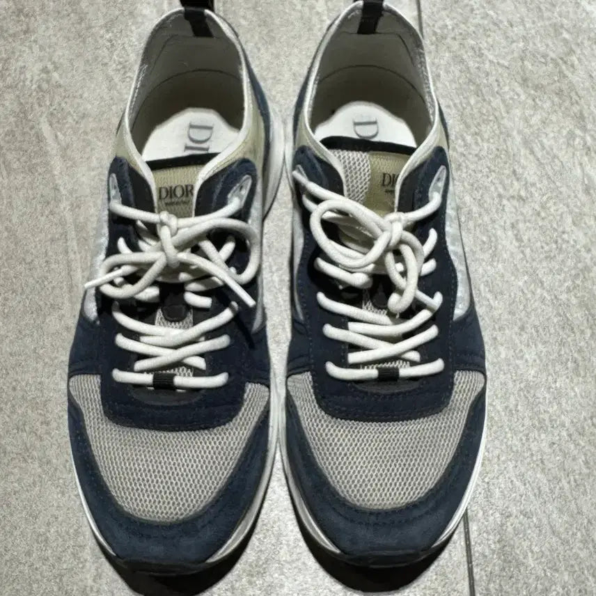 [BUNJANG] Dior B25 Runner Sneakers / 디올 B25 러너 스니커즈 블루/그레이