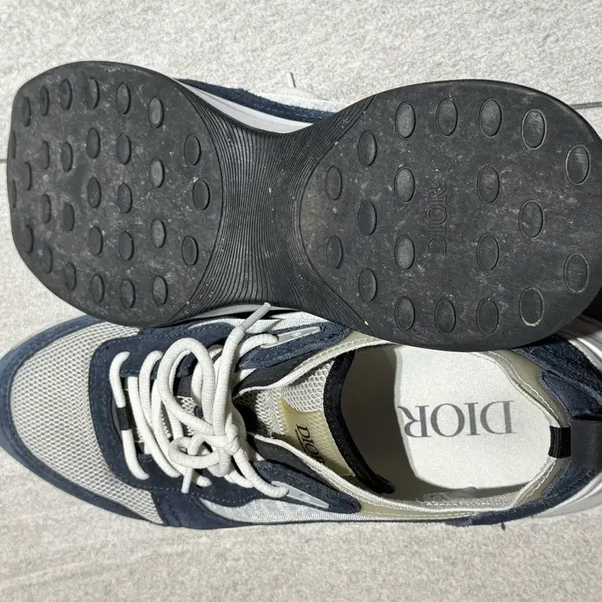 [BUNJANG] Dior B25 Runner Sneakers / 디올 B25 러너 스니커즈 블루/그레이