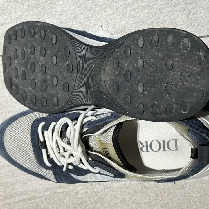 [BUNJANG] Dior B25 Runner Sneakers / 디올 B25 러너 스니커즈 블루/그레이