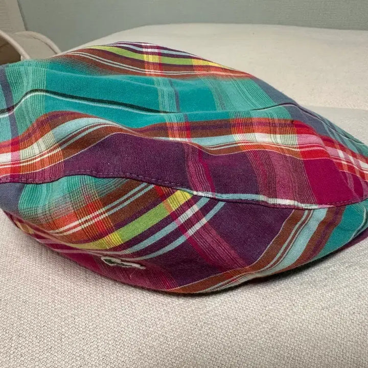 [BUNJANG] Lacoste Check Pattern Hunting Cap / 라코스테 헌팅캡