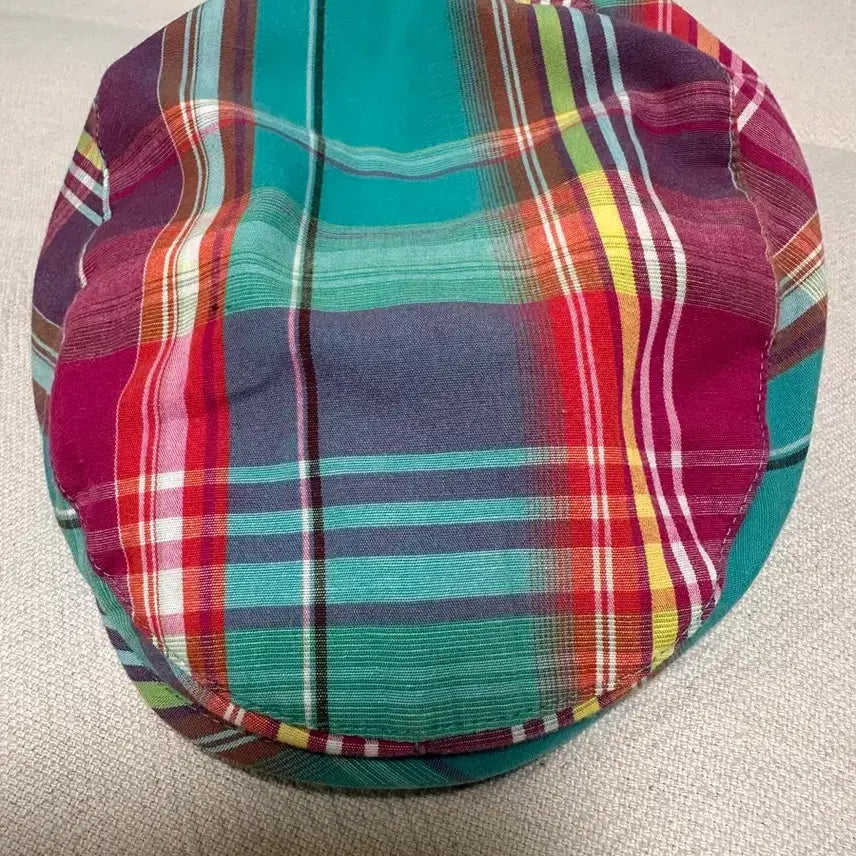 [BUNJANG] Lacoste Check Pattern Hunting Cap / 라코스테 헌팅캡