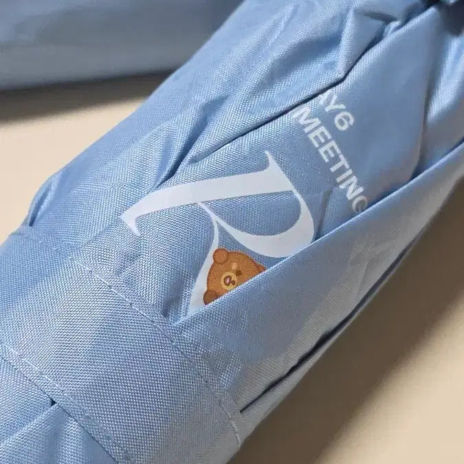 [BUNJANG] DAY6 pier10 10th Anniversary Denimals Umbrella &amp; Towel Bundle Set / 데이식스 pier10 10주년 데니멀즈 양산 수건 일괄 양도