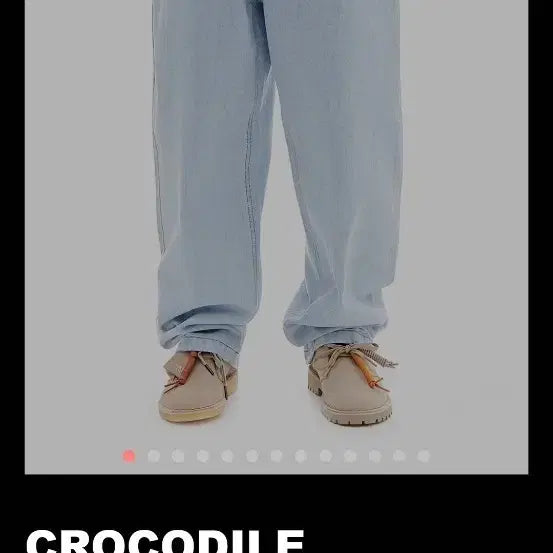 [BUNJANG] Archivebold Light Blue Denim Pants / 아카이브볼드 라이트블루 데님 팬츠