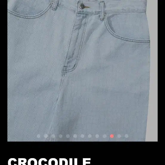 [BUNJANG] Archivebold Light Blue Denim Pants / 아카이브볼드 라이트블루 데님 팬츠