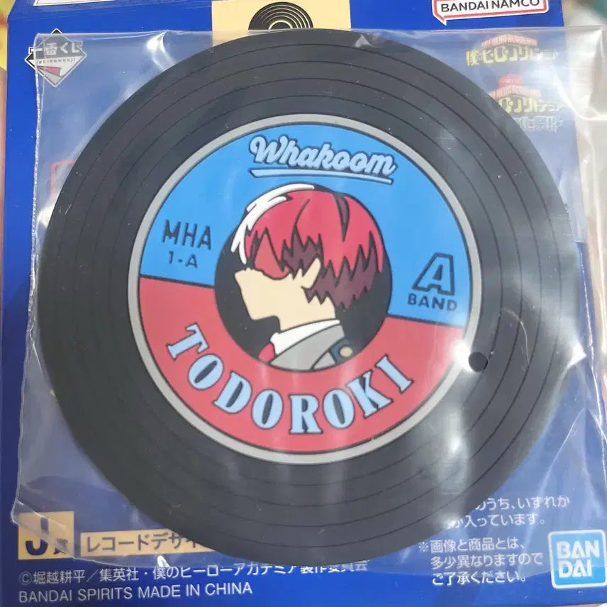 [BUNJANG] My Hero Academia Todoroki Shoto Rubber Coaster / 나히아 히로아카 이치방쿠지 J상 토도로키 러버 코스터