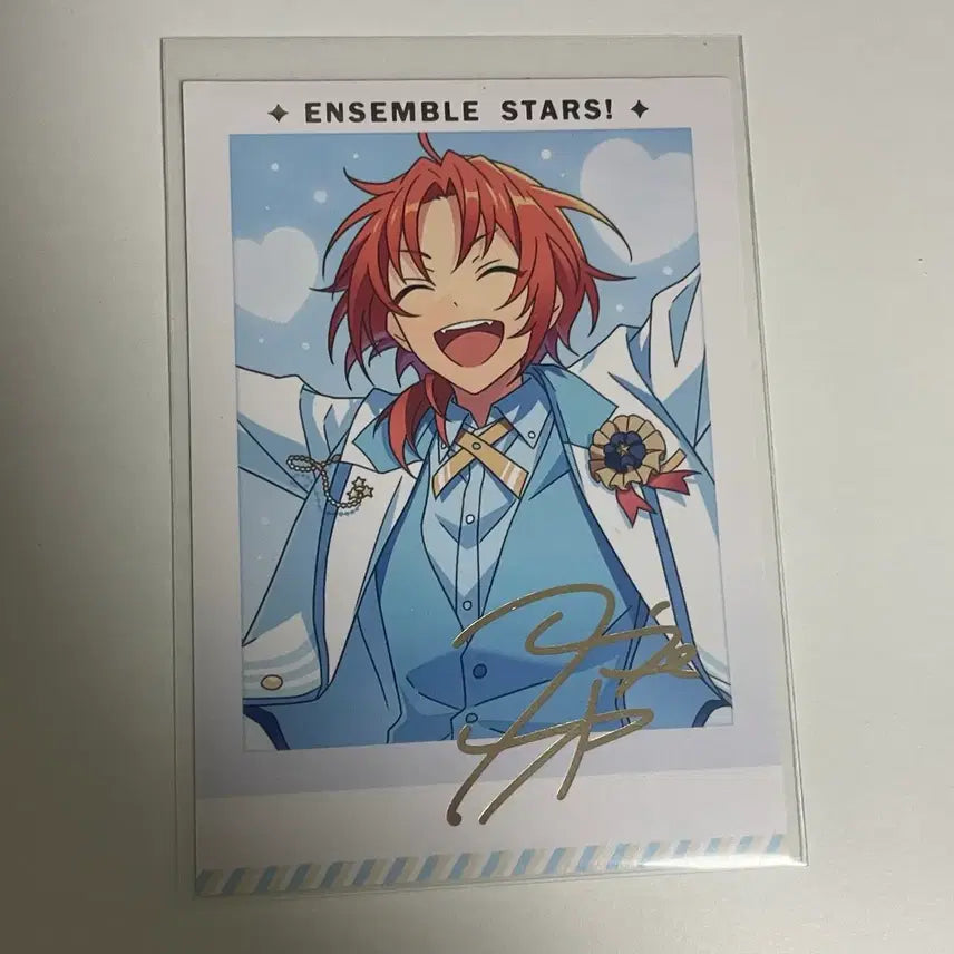 [BUNJANG] Ensemble Stars Tsukigana Leo 3rd Anniversary White Suit Photo / 앙스타 츠키나가 레오 3주년 백정장 파샤 파샷츠