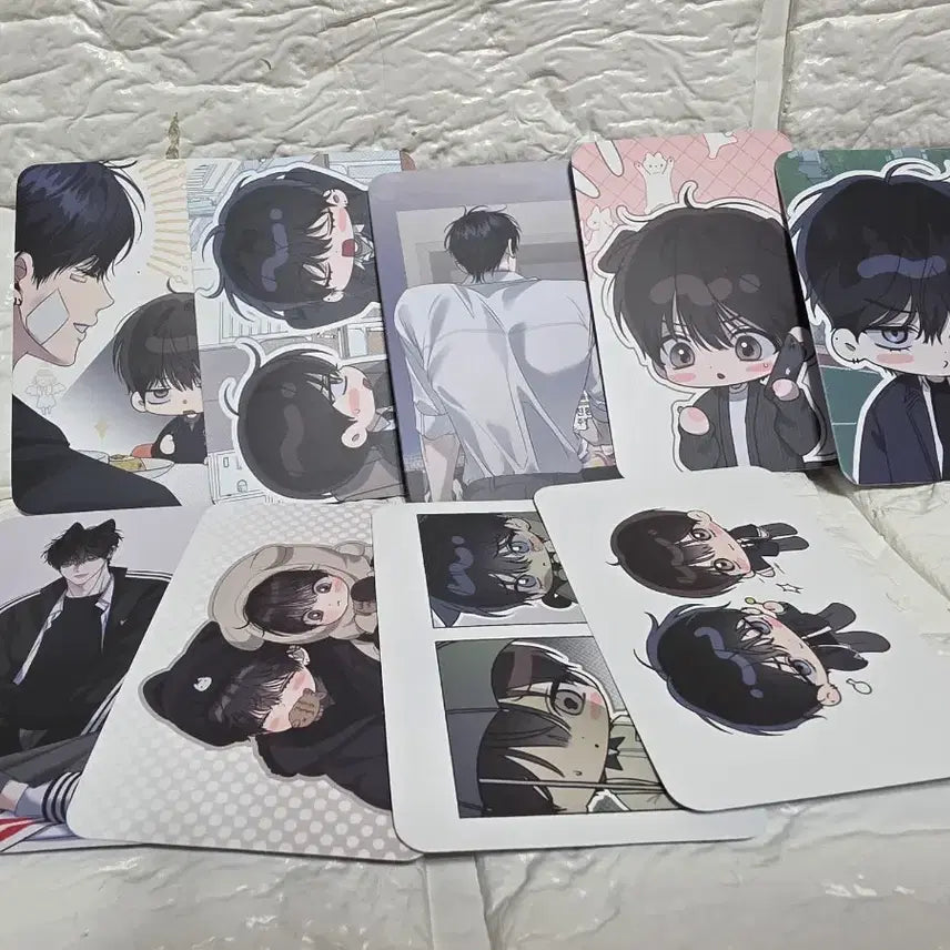 [SOLD OUT] 투니크 열여덟의침대 열침 방문포카 방포 9장 풀셋 드볼