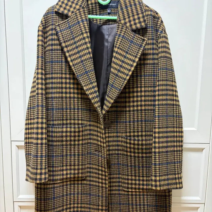 [BUNJANG] Plastic Island Checkered Jacket / 플라스틱아일랜드 체크 자켓