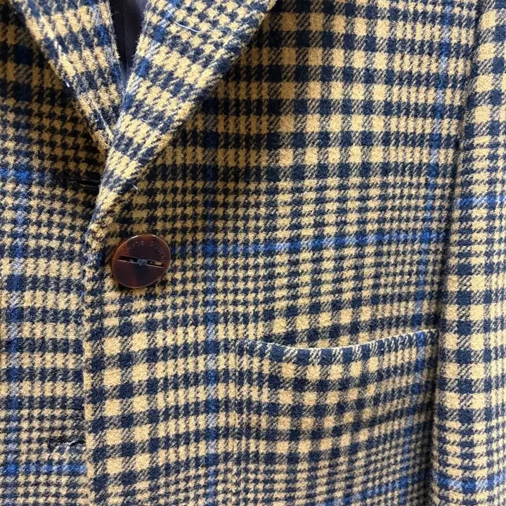 [BUNJANG] Plastic Island Checkered Jacket / 플라스틱아일랜드 체크 자켓