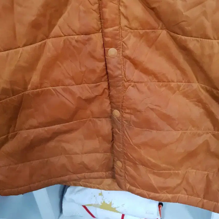 [BUNJANG] The North Face 100 Orange Lightweight Padded Vest / 노스페이스 100 오렌지 경량 패딩 조끼