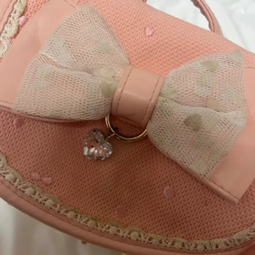 [SOLD OUT] 고전 히메갸루 오네갸루 MAJOLICA 핑크 리본 미니백팩