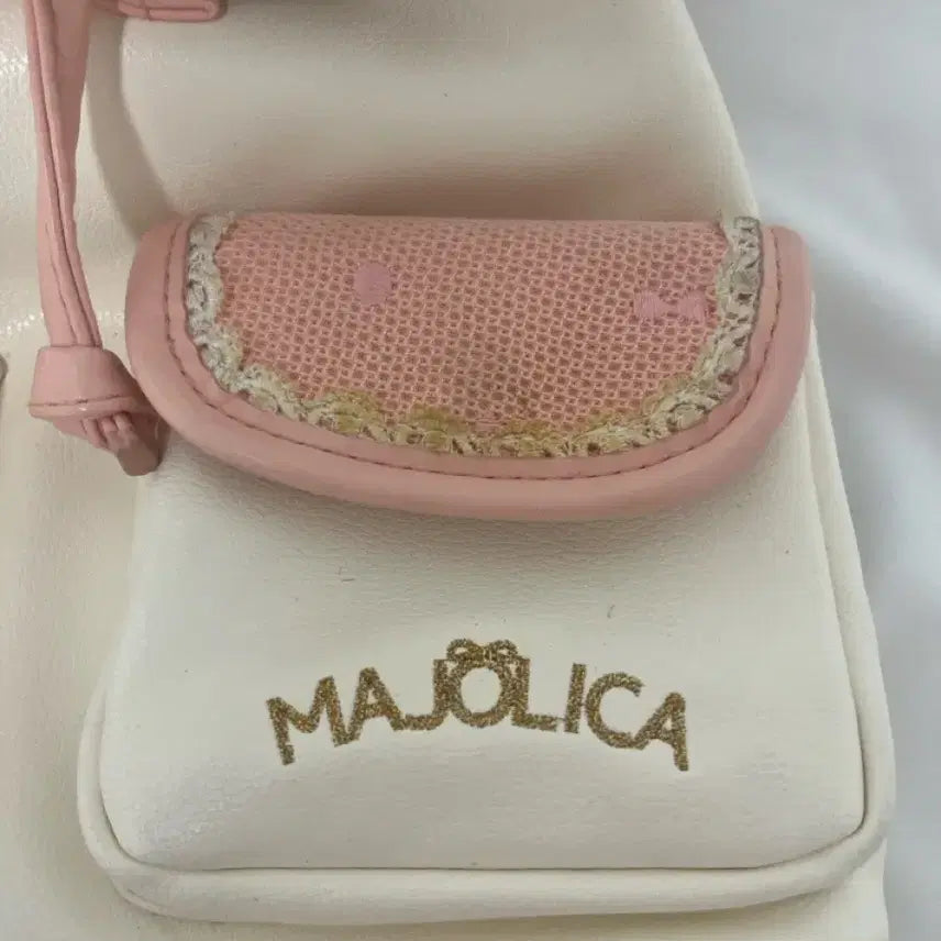 [SOLD OUT] 고전 히메갸루 오네갸루 MAJOLICA 핑크 리본 미니백팩
