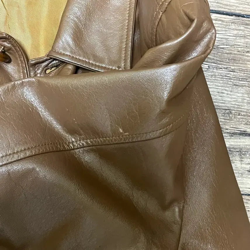 [BUNJANG] Leather Jacket / Cow Leather Jacket