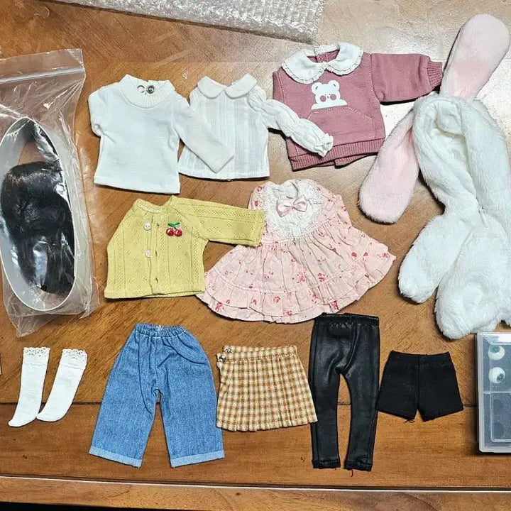 [BUNJANG] Roots Honey Delf Pring Ball-Jointed Doll Bundle Set / 루츠 USD 구체관절인형 허니델프 프링 + 물품 일괄