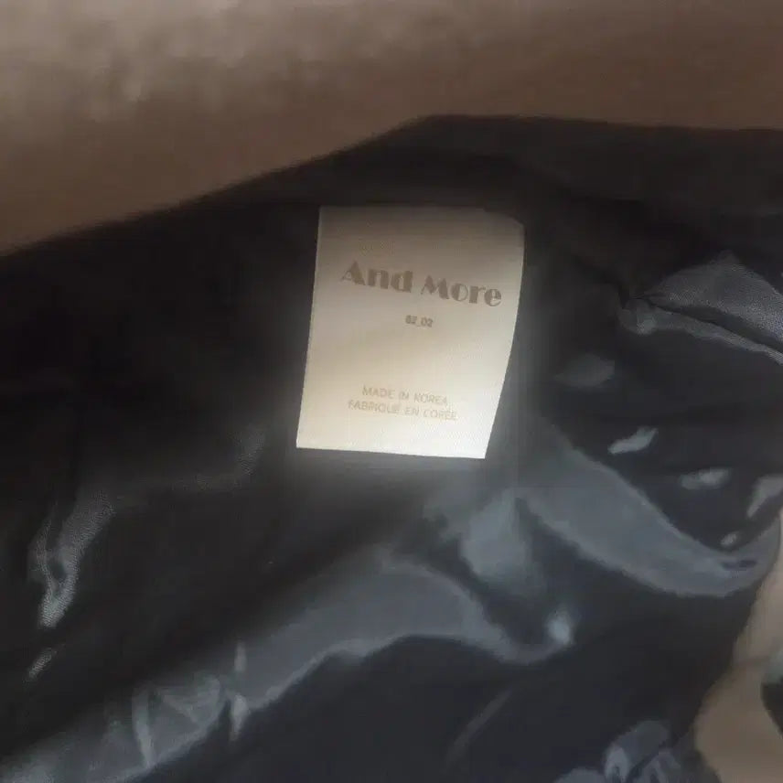 [BUNJANG] ANDMORE Oversized Sheepskin Jacket Brown / 앤드모어 오버핏 무스탕 자켓 브라운