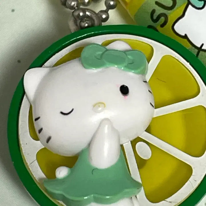 [BUNJANG] Oita Prefecture Vintage Hello Kitty Ballpoint Pen Keychain / 오이타현 고전키티볼펜 키링