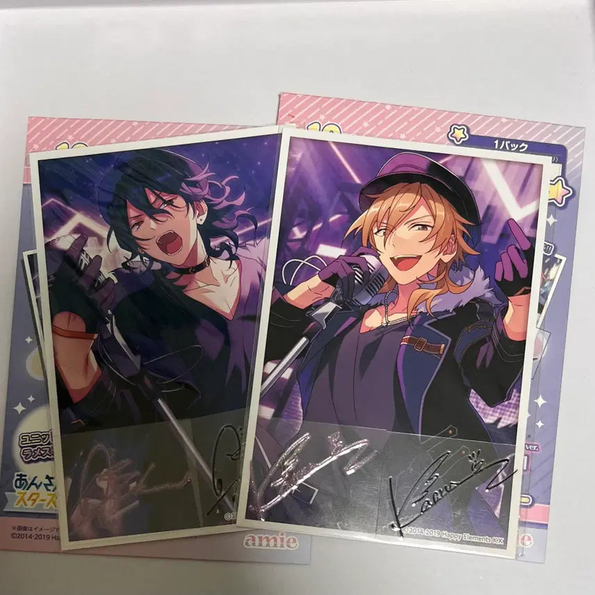 [BUNJANG] Ensemble Stars Rei Kaoru Signed Sticker / 앙스타 레이 카오루 싸인 스티커