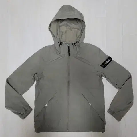 [BUNJANG] National Windbreaker Beige Jacket / 내셔널 바람막이