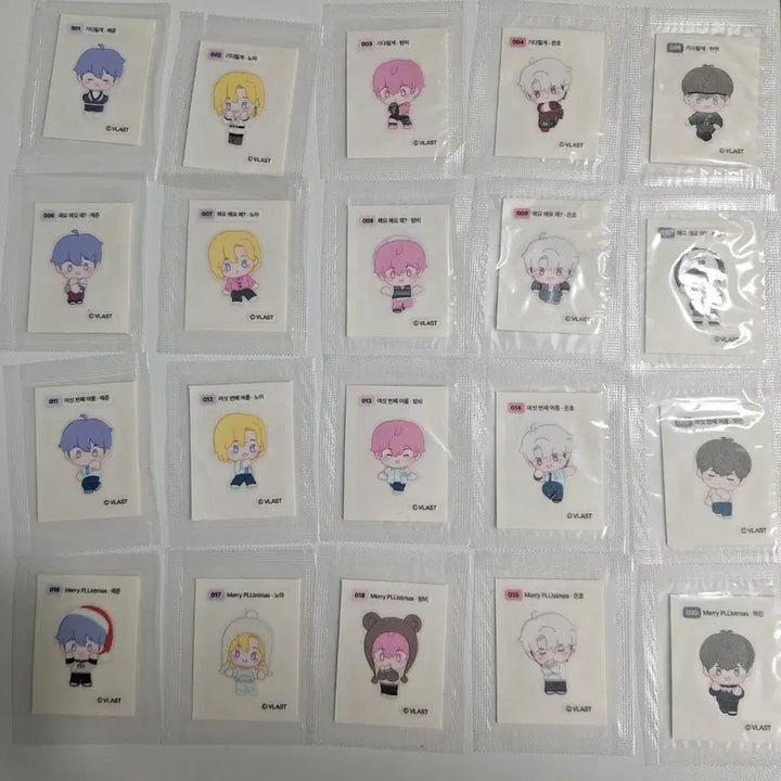 [BUNJANG] PLAVE Sticker Set / 플레이브 띠부씰 60종 풀셋트 1세트 팝니다.