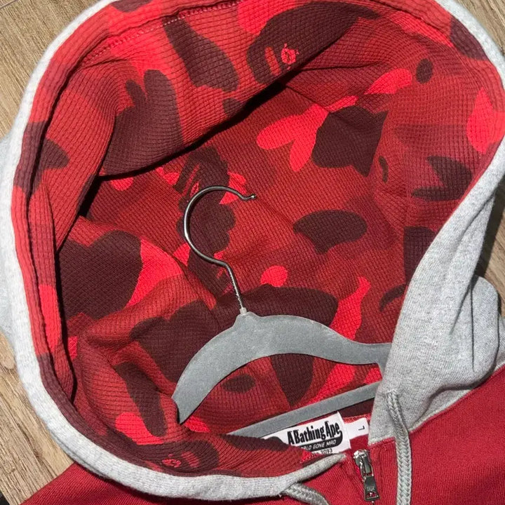 [BUNJANG] Bape Color Camo Hoodie Zip-up / 베이프 컬러 카모 후드집업