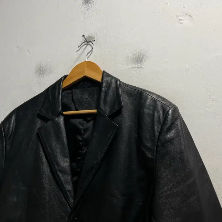 [BUNJANG] Dockers Old School Leather Jacket / 100 DOCKERS 올드스쿨 레더 양가죽 자켓 정품