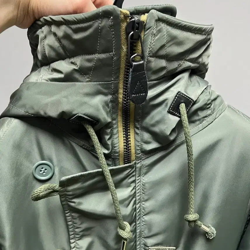 [BUNJANG] Marca N-2B Blouson Sage Green Jacket / 마카 N-2B 블루종 세이지 그린 3사이즈