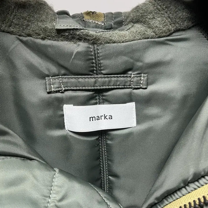 [BUNJANG] Marca N-2B Blouson Sage Green Jacket / 마카 N-2B 블루종 세이지 그린 3사이즈