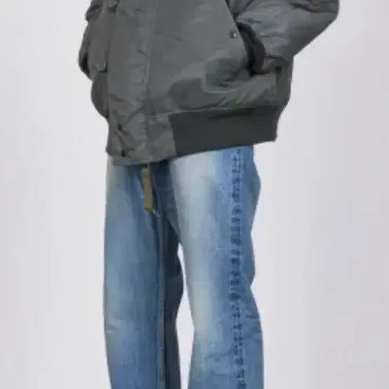 [BUNJANG] Marca N-2B Blouson Sage Green Jacket / 마카 N-2B 블루종 세이지 그린 3사이즈