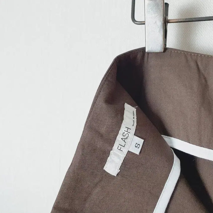[BUNJANG] Unbranded Brown Pleated Long Skirt / (새) 바스락 밤색 핀턱 롱 스커트 s