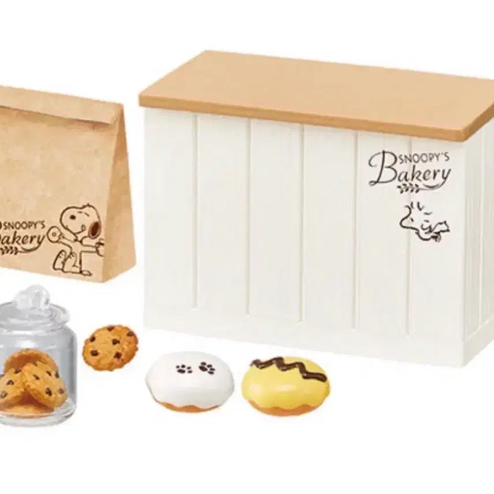 [BUNJANG] Snoopy Bakery Re-Ment Miniature 
