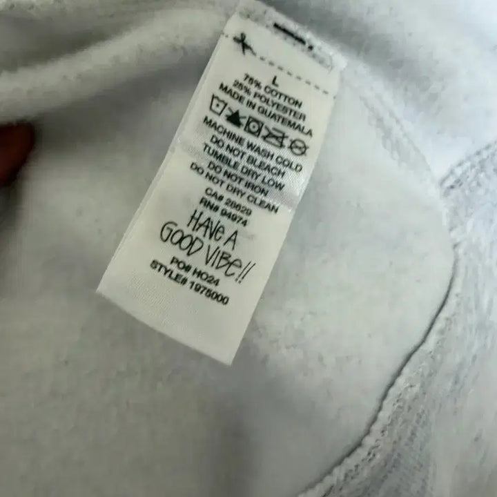 [BUNJANG] Stussy Basic Hoodie Zip-up Grey L / 스투시 베이직 후드집업 그레이 L
